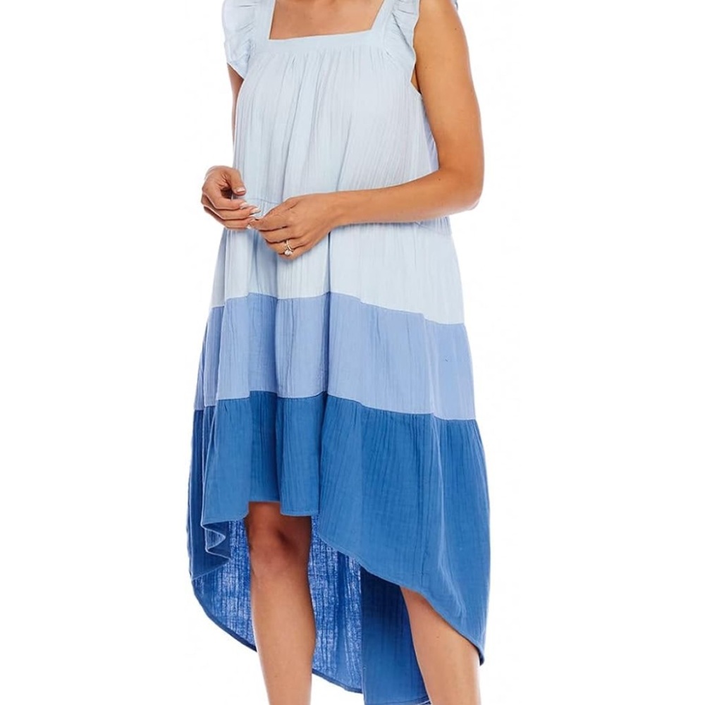 Colorblock Sleeveless Dress